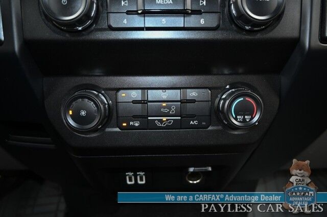 2019 Ford F-150 XL / 4X4 / Crew Cab / 2.7L V6 / STX Appearance & XL Sport Pkg / Premium Cloth Seats / Bluetooth / Back Up Camera / Cruise Control / Power Windows, Mirrors, & Locks / Block Heater / Tow Pkg / 23 MPG Anchorage AK