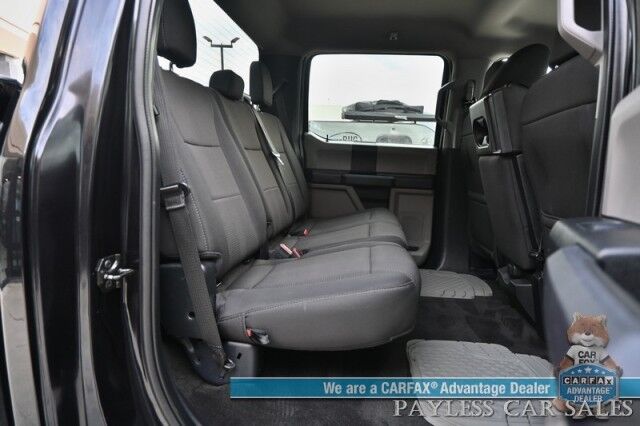 2019 Ford F-150 XL / 4X4 / Crew Cab / 2.7L V6 / STX Appearance & XL Sport Pkg / Premium Cloth Seats / Bluetooth / Back Up Camera / Cruise Control / Power Windows, Mirrors, & Locks / Block Heater / Tow Pkg / 23 MPG Anchorage AK