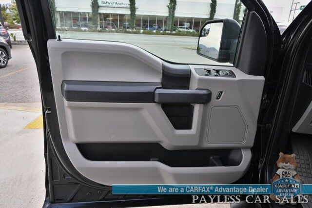2019 Ford F-150 XL / 4X4 / Crew Cab / 2.7L V6 / STX Appearance & XL Sport Pkg / Premium Cloth Seats / Bluetooth / Back Up Camera / Cruise Control / Power Windows, Mirrors, & Locks / Block Heater / Tow Pkg / 23 MPG Anchorage AK