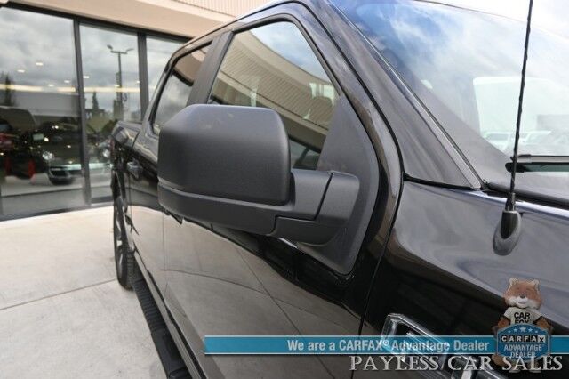 2019 Ford F-150 XL / 4X4 / Crew Cab / 2.7L V6 / STX Appearance & XL Sport Pkg / Premium Cloth Seats / Bluetooth / Back Up Camera / Cruise Control / Power Windows, Mirrors, & Locks / Block Heater / Tow Pkg / 23 MPG Anchorage AK