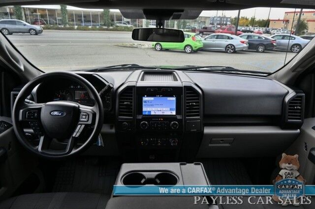 2019 Ford F-150 XL / 4X4 / Crew Cab / 2.7L V6 / STX Appearance & XL Sport Pkg / Premium Cloth Seats / Bluetooth / Back Up Camera / Cruise Control / Power Windows, Mirrors, & Locks / Block Heater / Tow Pkg / 23 MPG Anchorage AK