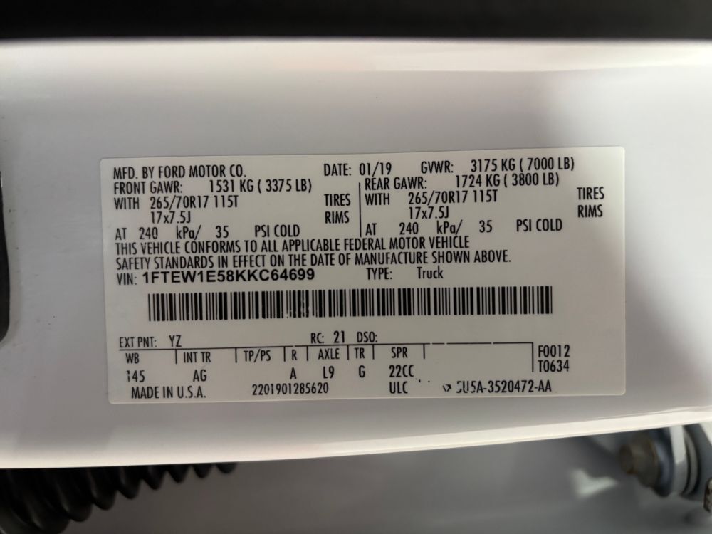 2019 Ford F-150 XL Franklin OH