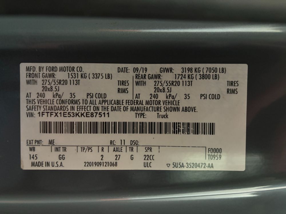 2019 Ford F-150 XL Franklin OH