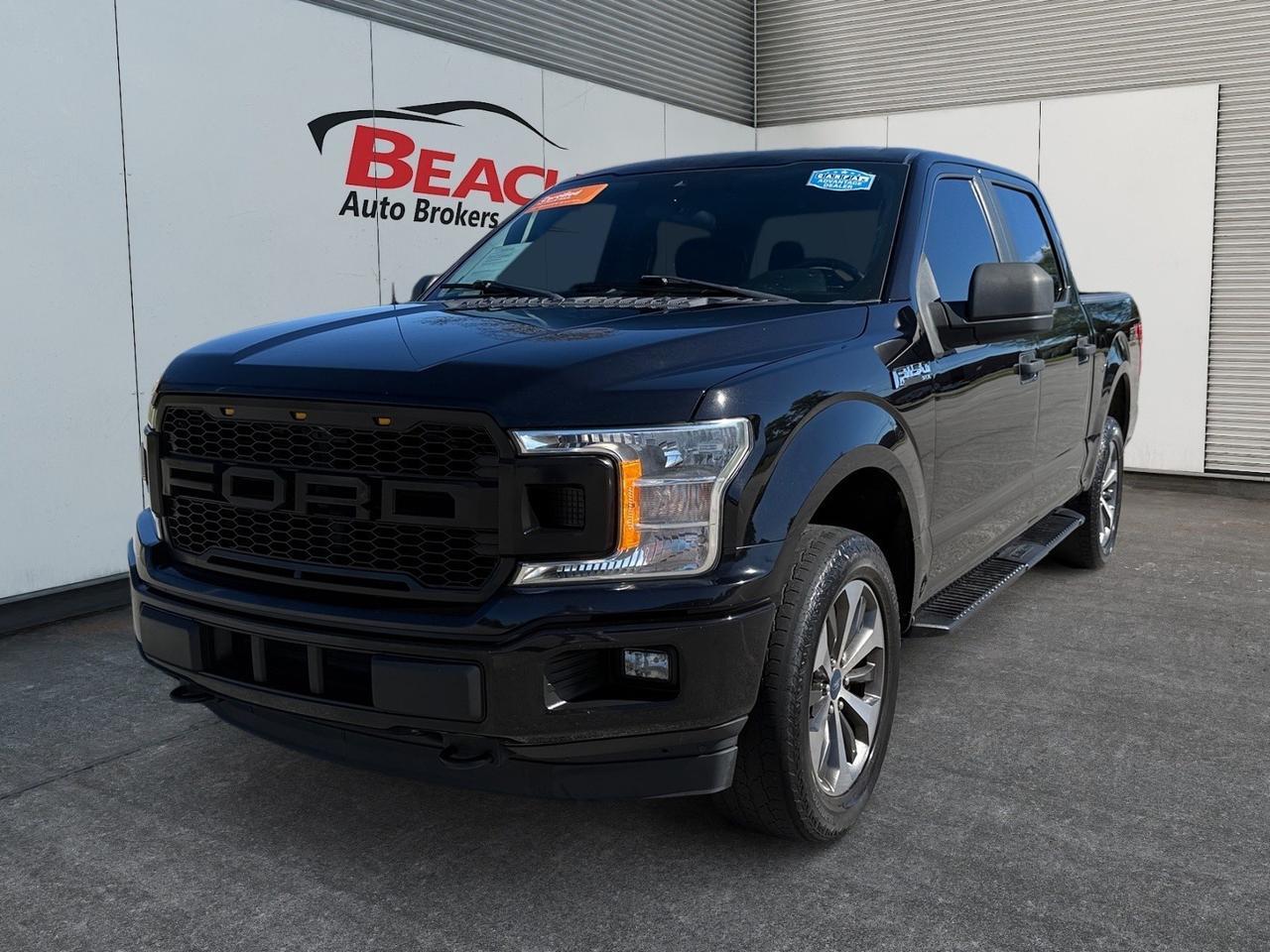2019 Ford F-150 XL STX SPORT 4X4 CREW CAB, RUNNING BOARDS, BACKUP CAMERA, TOW HOOKS, TOW PACKAGE, POWER MIRRORS, KEYLESS ENTRY, COME AND TEST DRIVE THIS F-150 TODAY! Norfolk VA