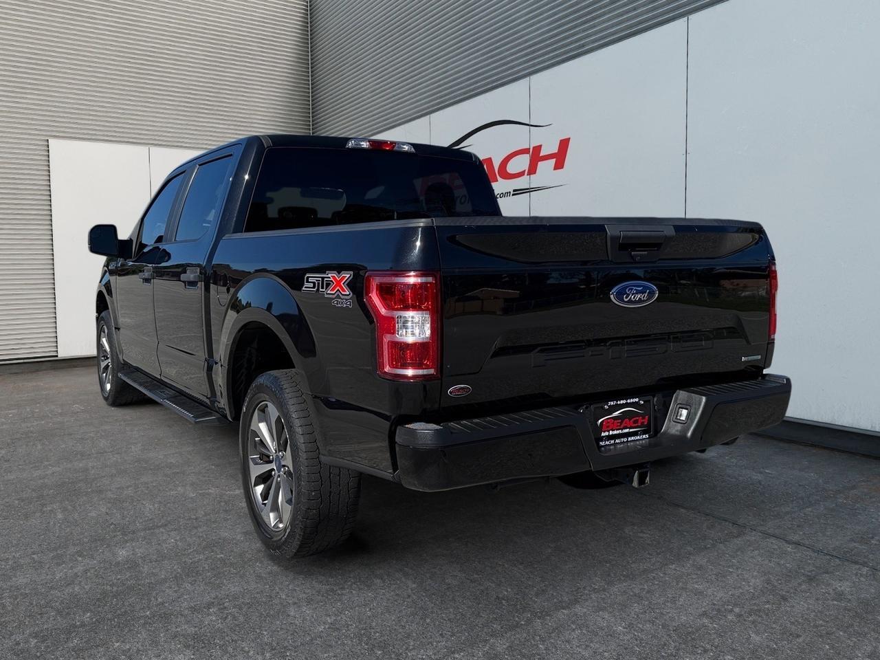 2019 Ford F-150 XL STX SPORT 4X4 CREW CAB, RUNNING BOARDS, BACKUP CAMERA, TOW HOOKS, TOW PACKAGE, POWER MIRRORS, KEYLESS ENTRY, COME AND TEST DRIVE THIS F-150 TODAY! Norfolk VA