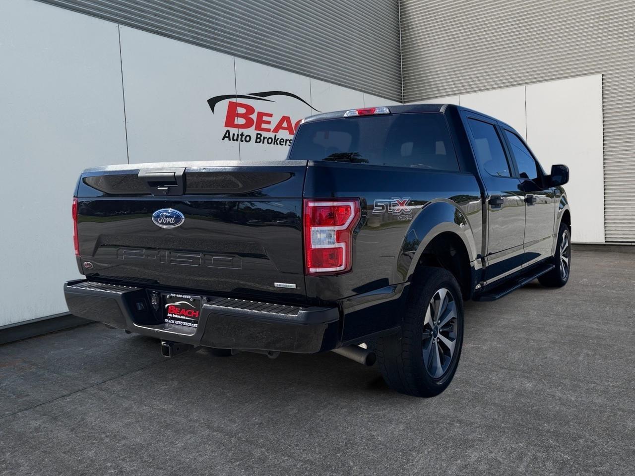2019 Ford F-150 XL STX SPORT 4X4 CREW CAB, RUNNING BOARDS, BACKUP CAMERA, TOW HOOKS, TOW PACKAGE, POWER MIRRORS, KEYLESS ENTRY, COME AND TEST DRIVE THIS F-150 TODAY! Norfolk VA