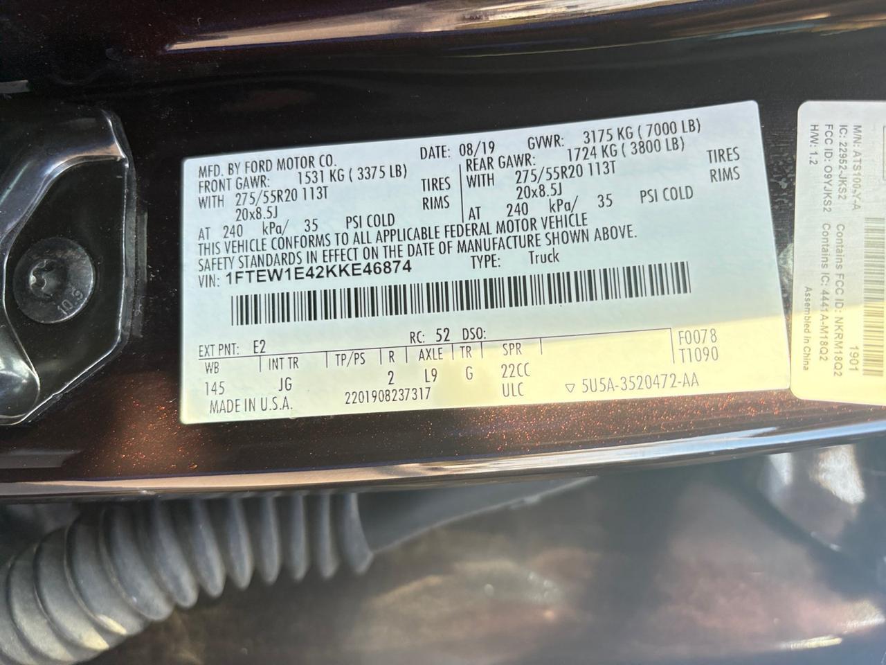 2019 Ford F-150 XL New Braunfels TX