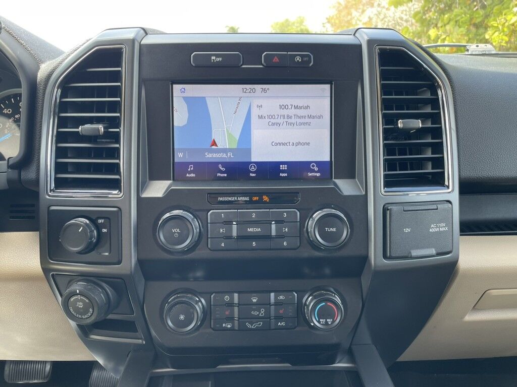 2019 Ford F-150 XL~CLEAN CAR-FAX~1 OWNER~EXCELLENT CONDITION~4X2~BLUETOOTH~ECOBOOST~PANORAMIC MOONROOF / SUNROOF~TOW/HAUL MODE Sarasota FL