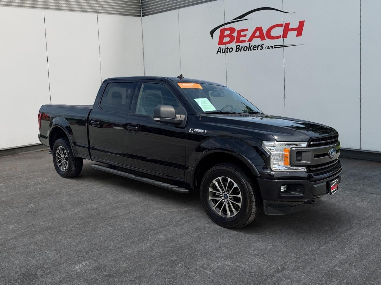 2019 Ford F-150 XLT, 4X4, ADJUSTABLE PEDALS, HEATED SEATS, BED LINER, SOFT TONNEAU COVER, RUNNING BOARDS, TOWING PACKAGE, REMOTE START, ALL WEATHER FLOOR MATS, CARFAX 1-OWNER VEHICLE, POWER, PERFORMANCE, & PRESENCE- ALL IN ONE TRUCK!!! Norfolk VA