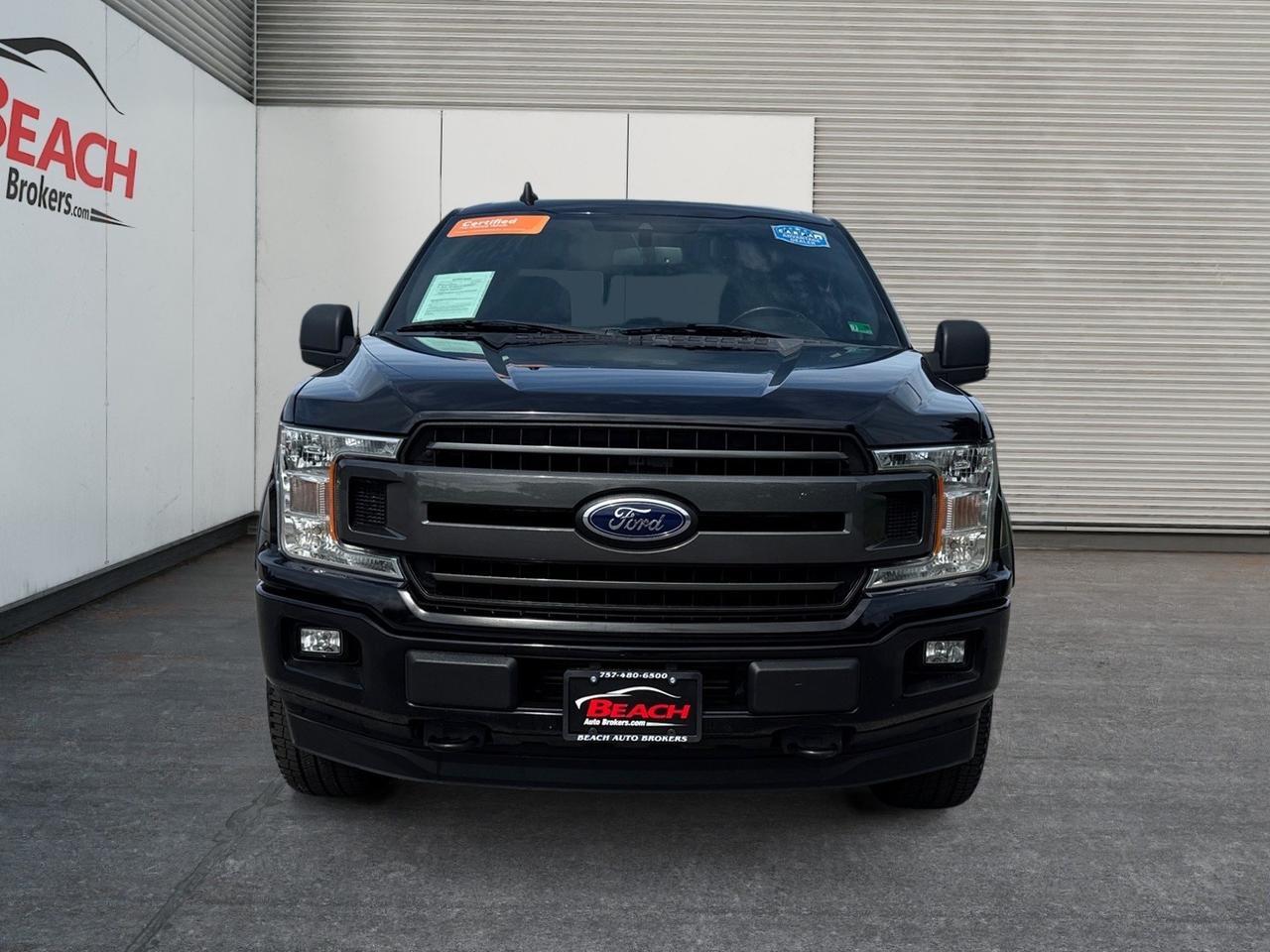 2019 Ford F-150 XLT, 4X4, ADJUSTABLE PEDALS, HEATED SEATS, BED LINER, SOFT TONNEAU COVER, RUNNING BOARDS, TOWING PACKAGE, REMOTE START, ALL WEATHER FLOOR MATS, CARFAX 1-OWNER VEHICLE, POWER, PERFORMANCE, & PRESENCE- ALL IN ONE TRUCK!!! Norfolk VA