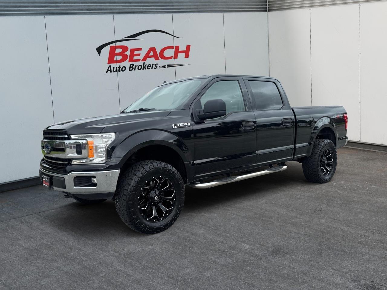 2019 Ford F-150 XLT, 4X4, LIFTED 35&apos;S, TONNEAU COVER, LEATHER SEATS, ANDROID AUTO & APPLE CAR PLAY, KEYPAD ENTRY, CLEAN CARFAX, TRUCKS THIS CLEAN ARE HARD TO FIND, DRIVE HOME IN A NEW TRUCK TODAY!!! Norfolk VA