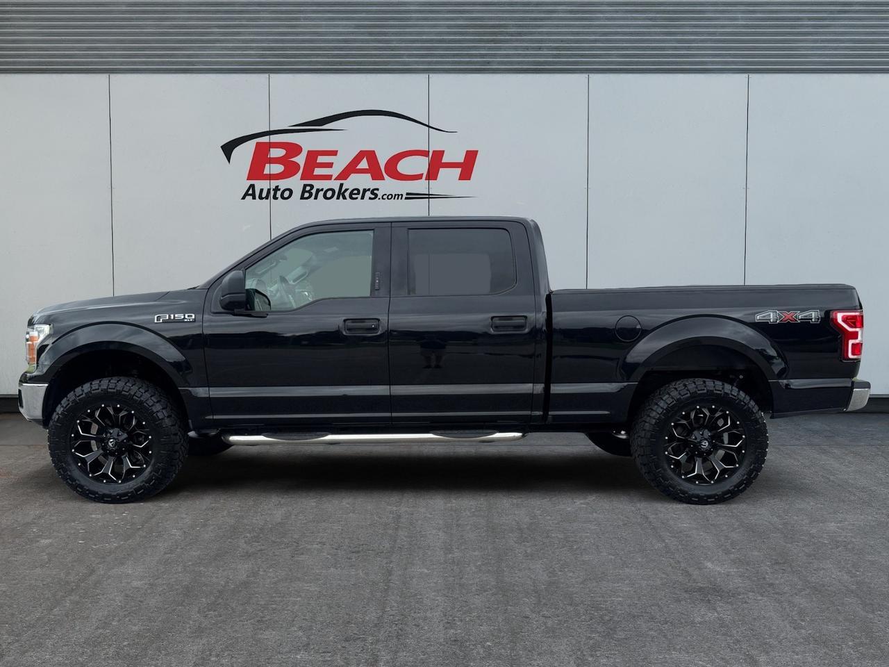 2019 Ford F-150 XLT, 4X4, LIFTED 35&apos;S, TONNEAU COVER, LEATHER SEATS, ANDROID AUTO & APPLE CAR PLAY, KEYPAD ENTRY, CLEAN CARFAX, TRUCKS THIS CLEAN ARE HARD TO FIND, DRIVE HOME IN A NEW TRUCK TODAY!!! Norfolk VA
