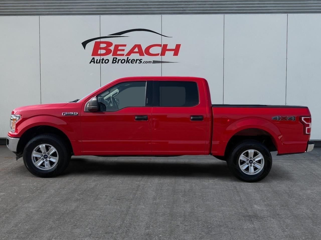 2019 Ford F-150 XLT 5.0L V8 4X4, BLUETOOTH, BACKUP CAMERA, TOW PACKAGE, BED LINER, POWER MIRRORS, NAVIGATION, CLEAN CARFAX, THIS TRUCK IS SURE TO BLOW YOUR MIND! Norfolk VA
