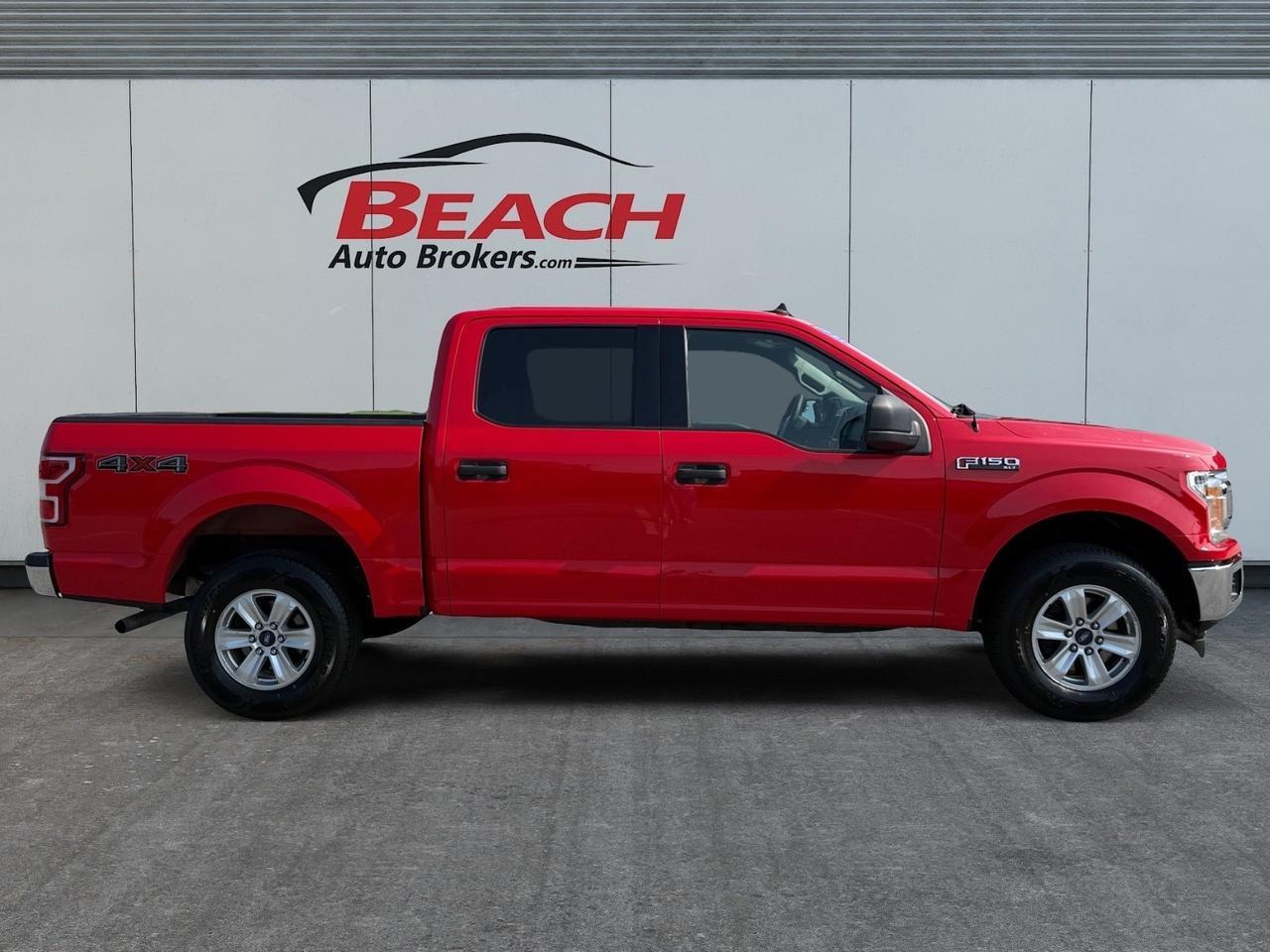 2019 Ford F-150 XLT 5.0L V8 4X4, BLUETOOTH, BACKUP CAMERA, TOW PACKAGE, BED LINER, POWER MIRRORS, NAVIGATION, CLEAN CARFAX, THIS TRUCK IS SURE TO BLOW YOUR MIND! Norfolk VA