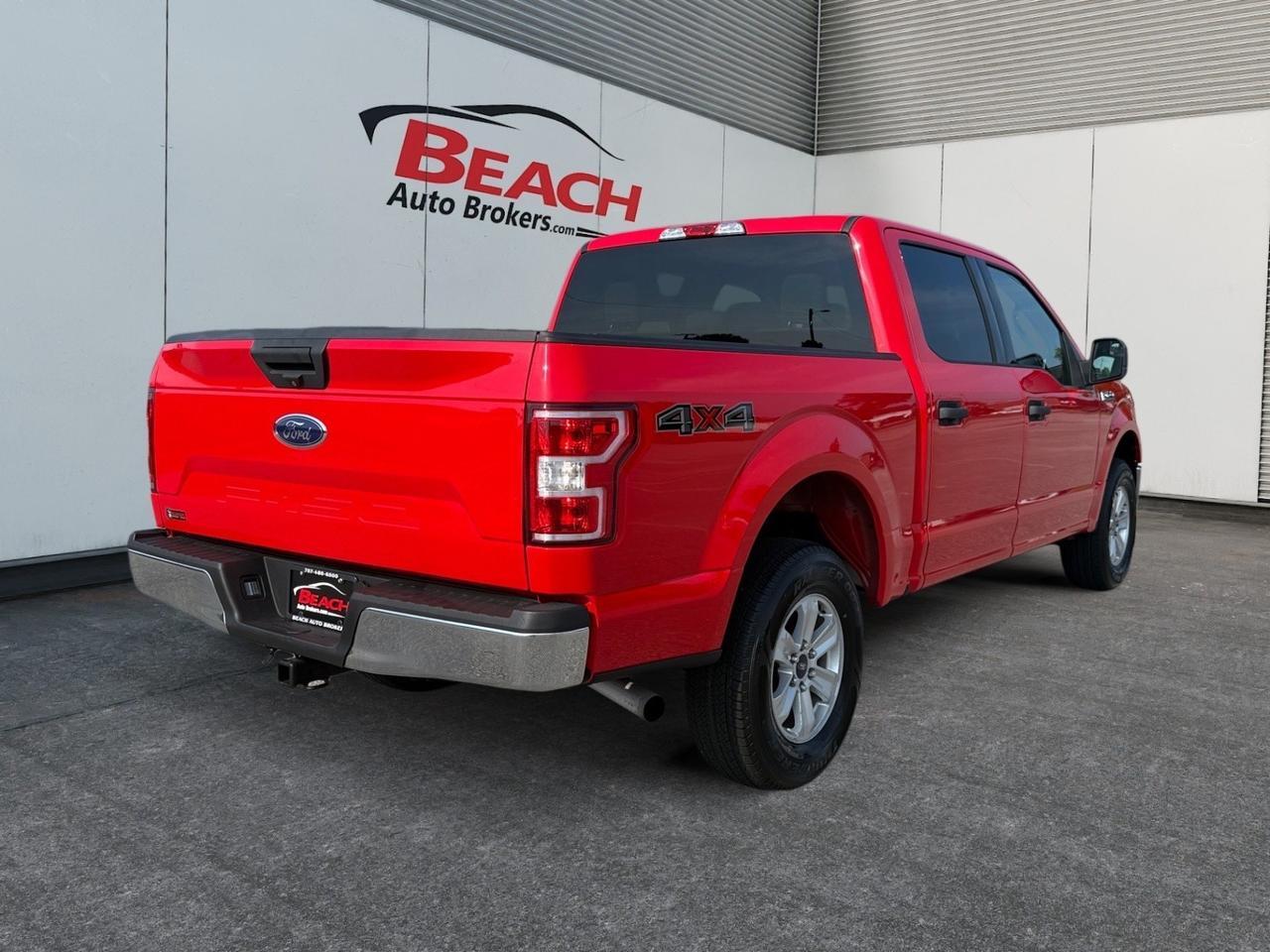 2019 Ford F-150 XLT 5.0L V8 4X4, BLUETOOTH, BACKUP CAMERA, TOW PACKAGE, BED LINER, POWER MIRRORS, NAVIGATION, CLEAN CARFAX, THIS TRUCK IS SURE TO BLOW YOUR MIND! Norfolk VA