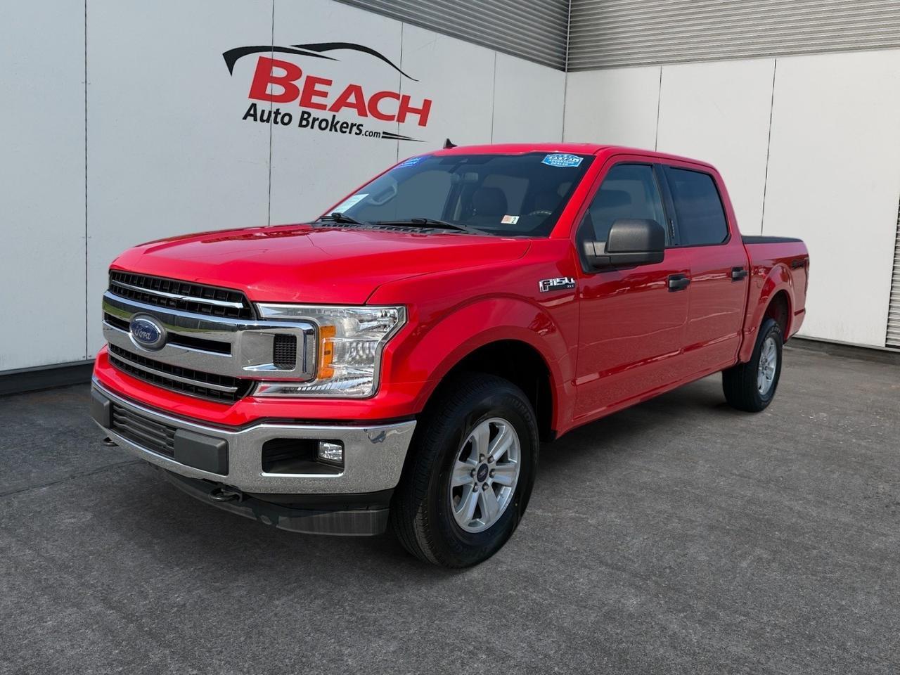 2019 Ford F-150 XLT 5.0L V8 4X4, BLUETOOTH, BACKUP CAMERA, TOW PACKAGE, BED LINER, POWER MIRRORS, NAVIGATION, CLEAN CARFAX, THIS TRUCK IS SURE TO BLOW YOUR MIND! Norfolk VA