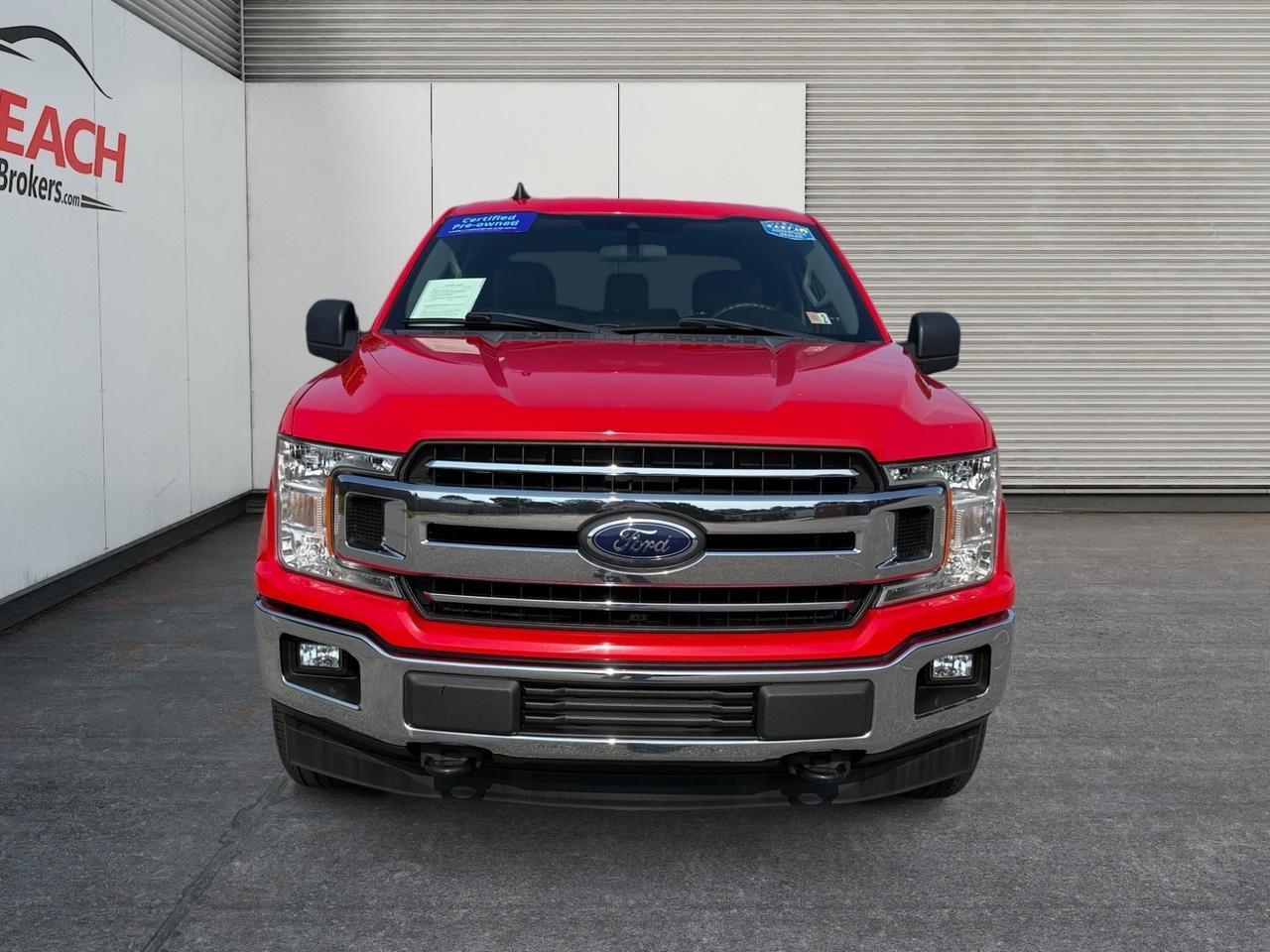 2019 Ford F-150 XLT 5.0L V8 4X4, BLUETOOTH, BACKUP CAMERA, TOW PACKAGE, BED LINER, POWER MIRRORS, NAVIGATION, CLEAN CARFAX, THIS TRUCK IS SURE TO BLOW YOUR MIND! Norfolk VA