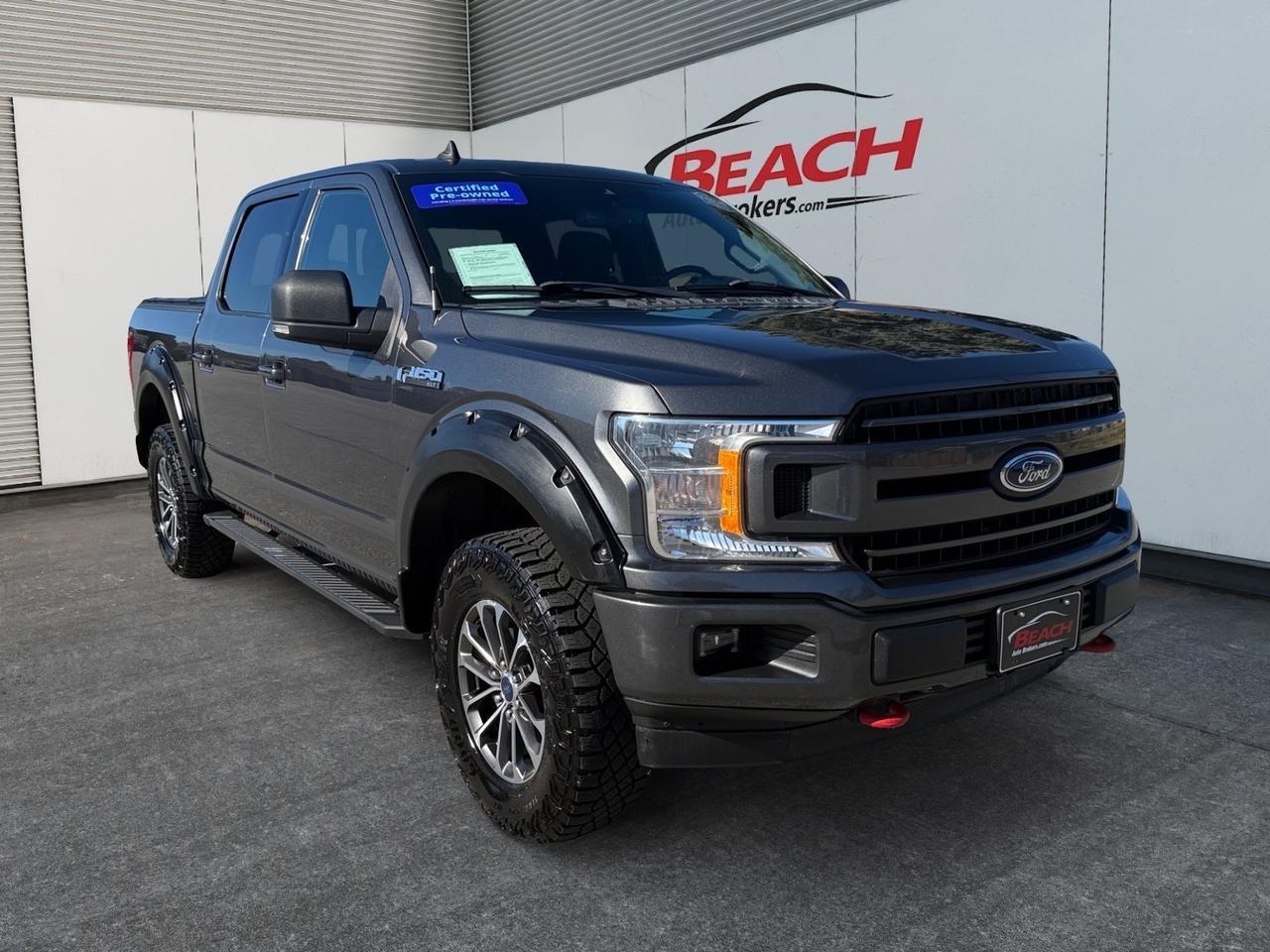 2019 Ford F-150 XLT, BACKUP CAMERA, POWER SLIDING REAR WINDOW, HEATED SEATS, MANUAL FOLD MIRRORS, HEATED MIRRORS, REMOTE START, NAVIGATION, RUNNING BOARDS, TOW PACKAGE, TOW HOOKS, CLEAN CARFAX, COME AND TEST DRIVE THIS FORD F-150 TODAY!