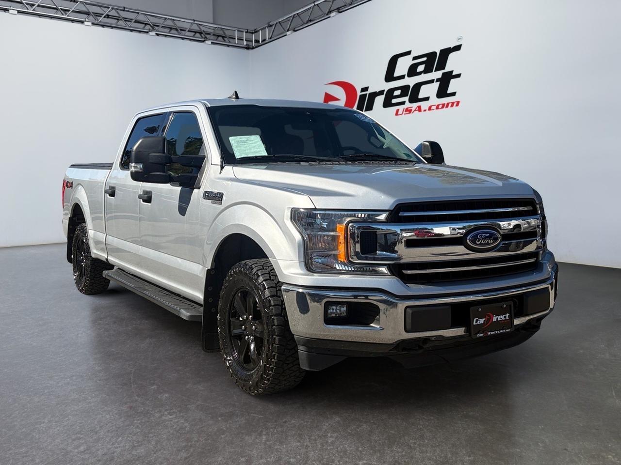 2019 Ford F-150 XLT CREW CAB 4X4 5.0L COYOTE V8, TOW PACKAGE, HARD TONNEAU COVER, BACKUP CAMERA, PARKING SENSORS, RUNNING BOARDS, AUTO START/STOP, PRE COLLISION ASSIST, REMOTE START, CLEAN CARFAX, TEST DRIVE THIS FORD TODAY! Virginia Beach VA