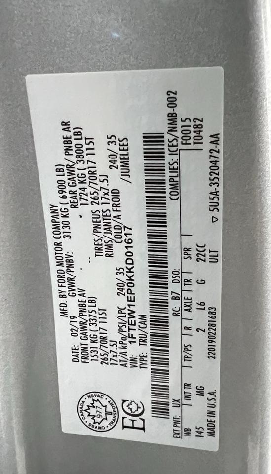 2019 Ford F-150 XLT Loveland CO