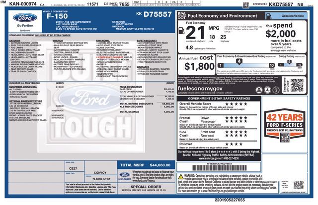2019 Ford F-150 XLT Raleigh NC