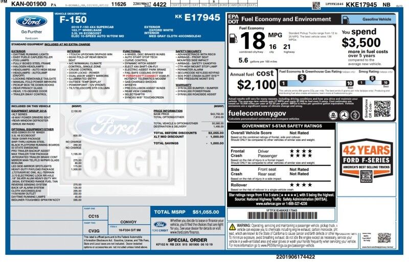 2019 Ford F-150 XLT Whitinsville MA