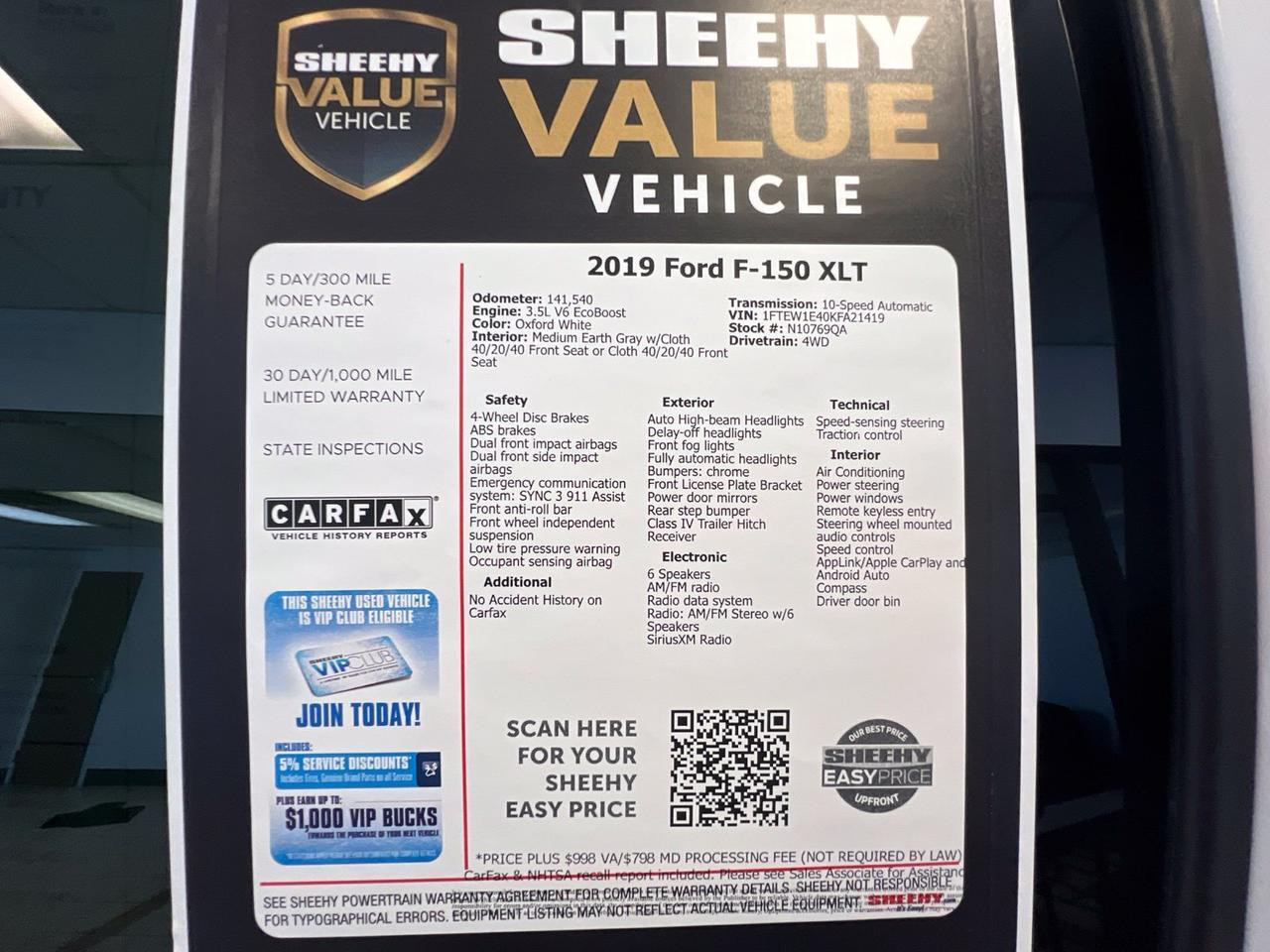 2019 Ford F-150 XLT Richmond VA