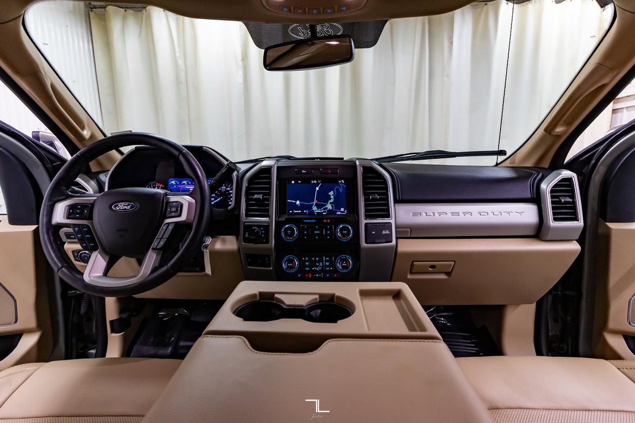 2019 Ford F-250 4x4 Crew Cab Lariat Leather Nav BCam Red Deer AB