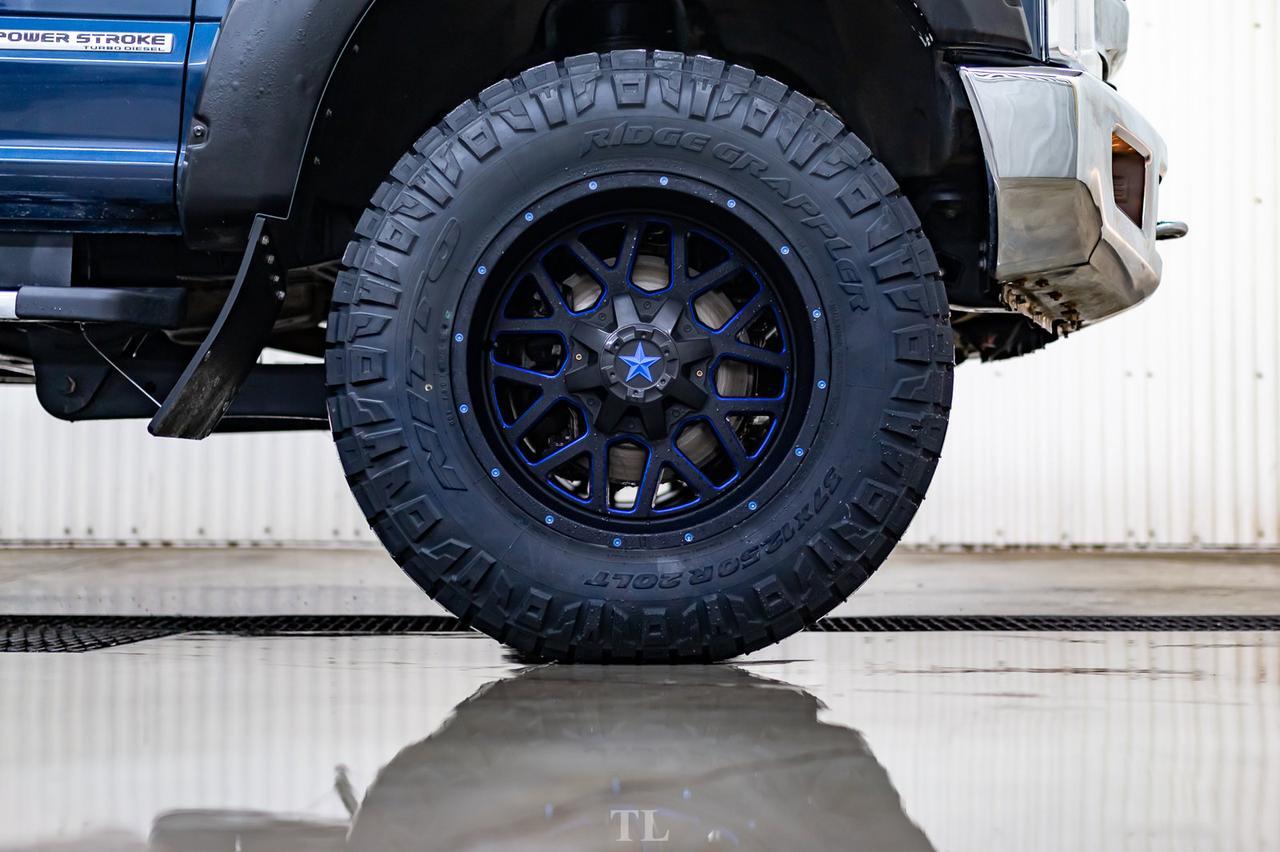 2019 Ford F-250 4x4 Crew Cab XLT Diesel Lift Nav BCam Red Deer AB