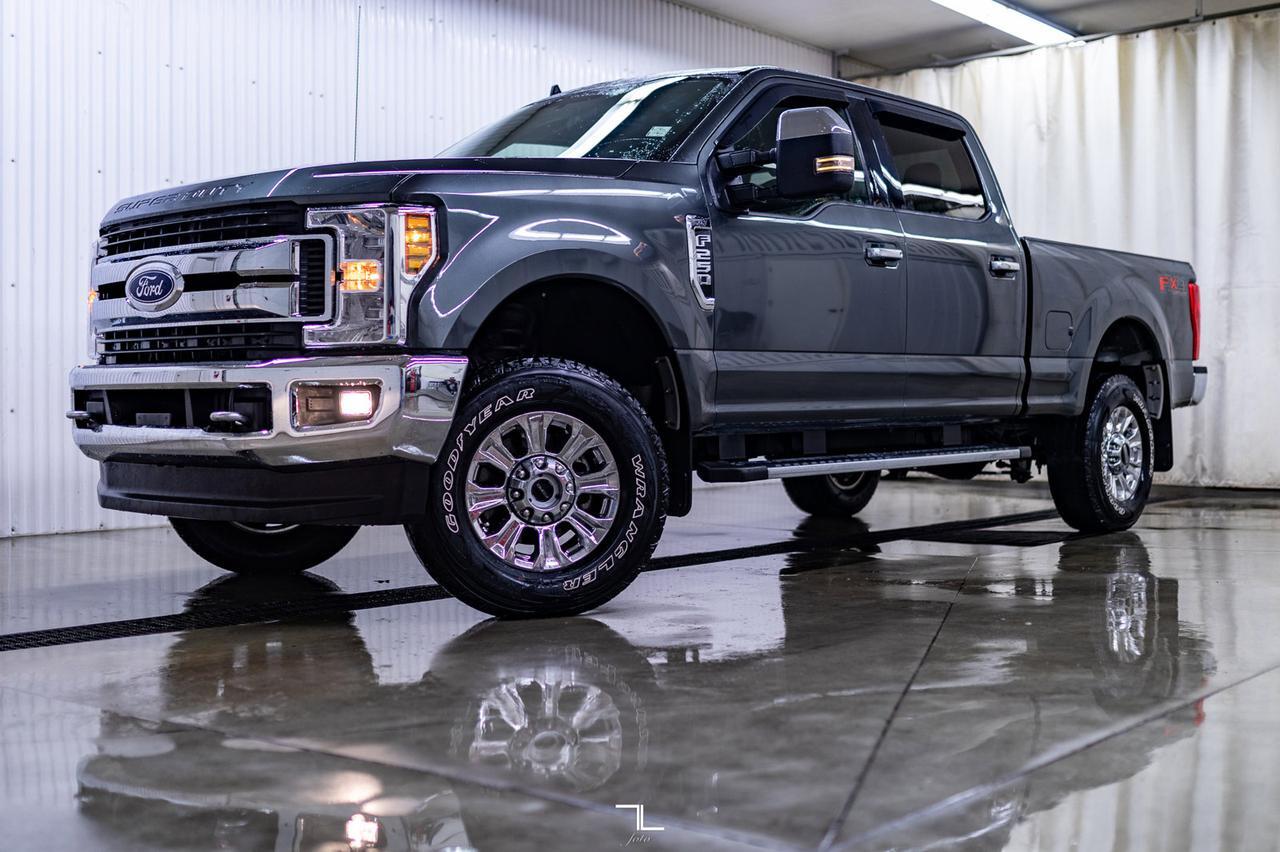 2019 Ford F-250 4x4 Crew Cab XLT FX4 Leather BCam Red Deer AB