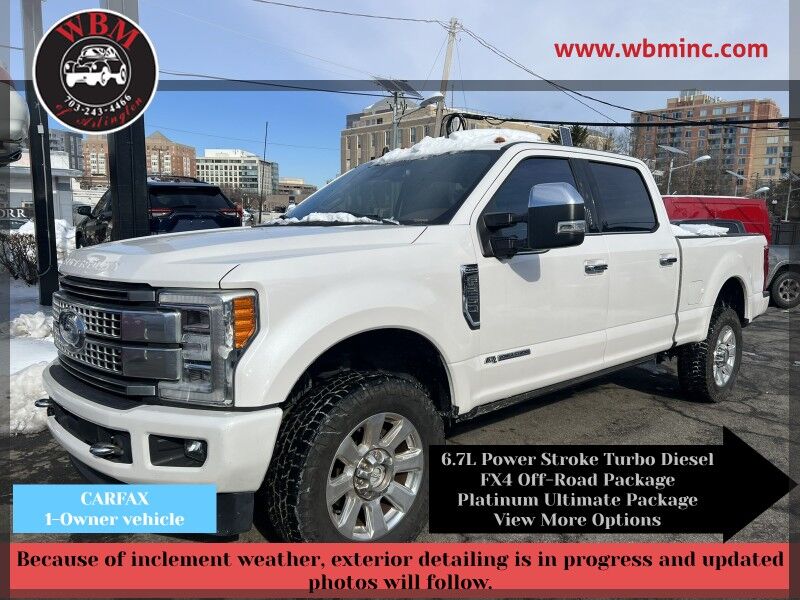 2019 Ford F-250 Super Duty Platinum Crew Cab 4WD