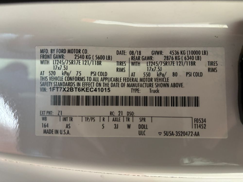 2019 Ford F-250 XL Franklin OH