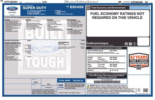 2019 Ford F-250SD XL Raleigh NC
