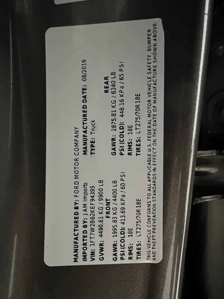 2019 Ford F-250SD XLT Loveland CO