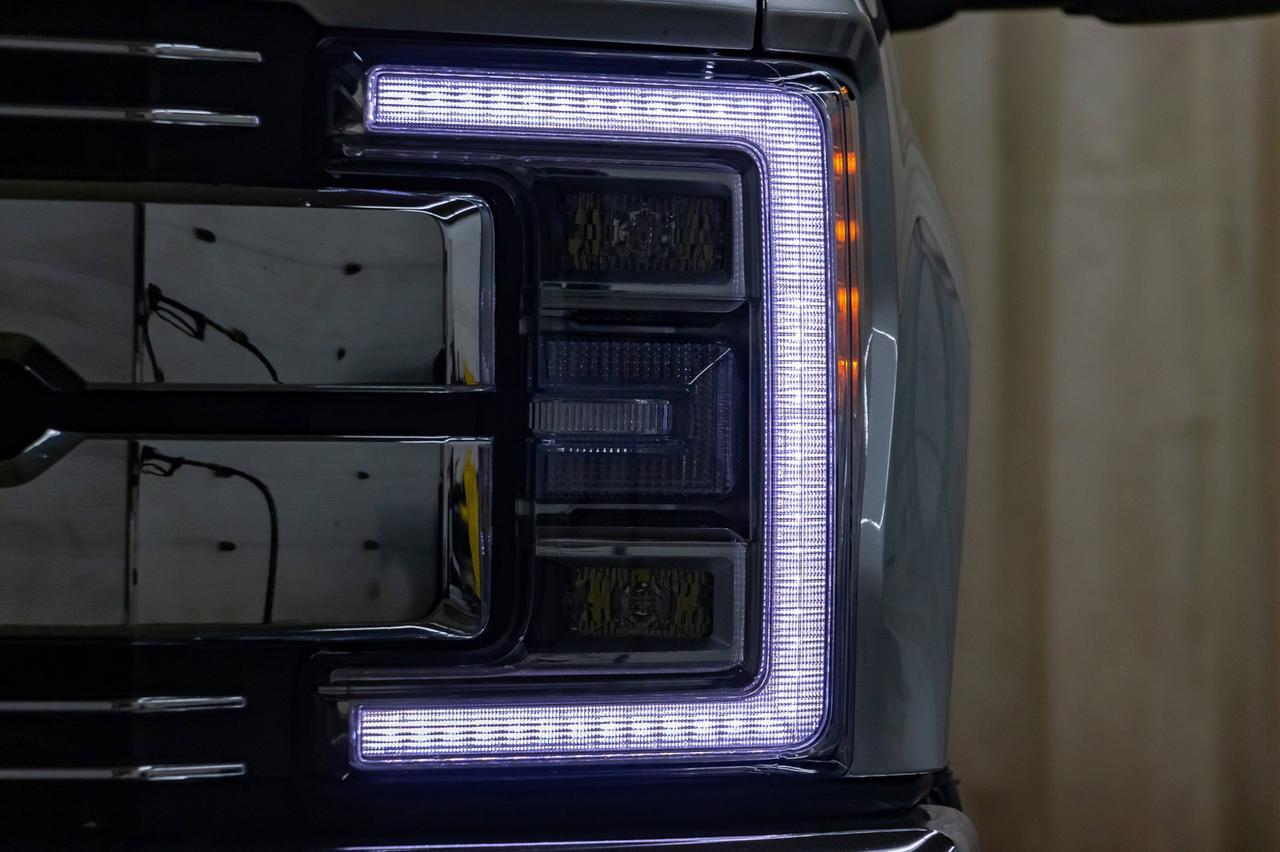 2019 Ford F-350 4x4 Crew Cab Lariat FX4 Diesel Leather Roof Nav BCam Red Deer AB