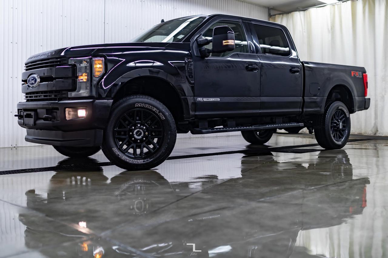 2019 Ford F-350 4x4 Crew Cab Lariat FX4 Diesel Leather Roof Nav Red Deer AB