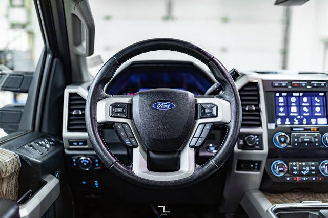 2019 Ford F-350 4x4 Crew Cab Lariat FX4 Diesel Leather Roof Nav Red Deer AB