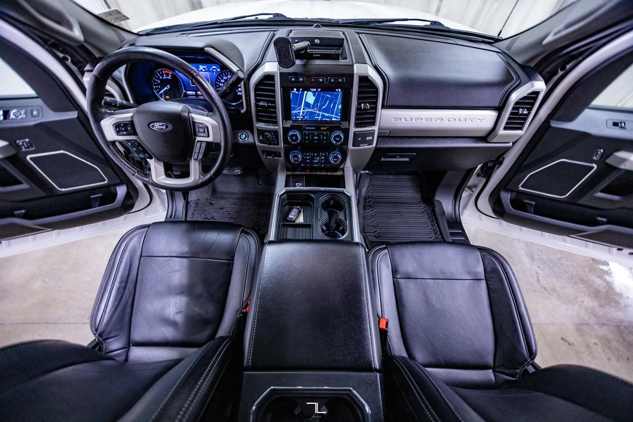 2019 Ford F-350 4x4 Crew Cab Lariat FX4 Diesel Leather Roof Nav Red Deer AB