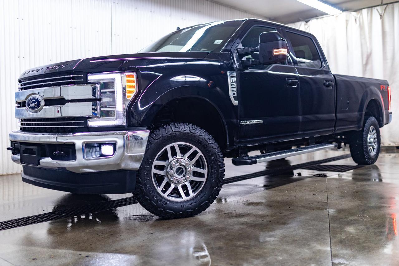 2019 Ford F-350 4x4 Crew Cab Lariat Longbox Diesel Leather BCam Red Deer AB