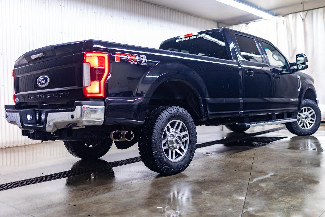 2019 Ford F-350 4x4 Crew Cab Lariat Longbox Diesel Leather BCam Red Deer AB