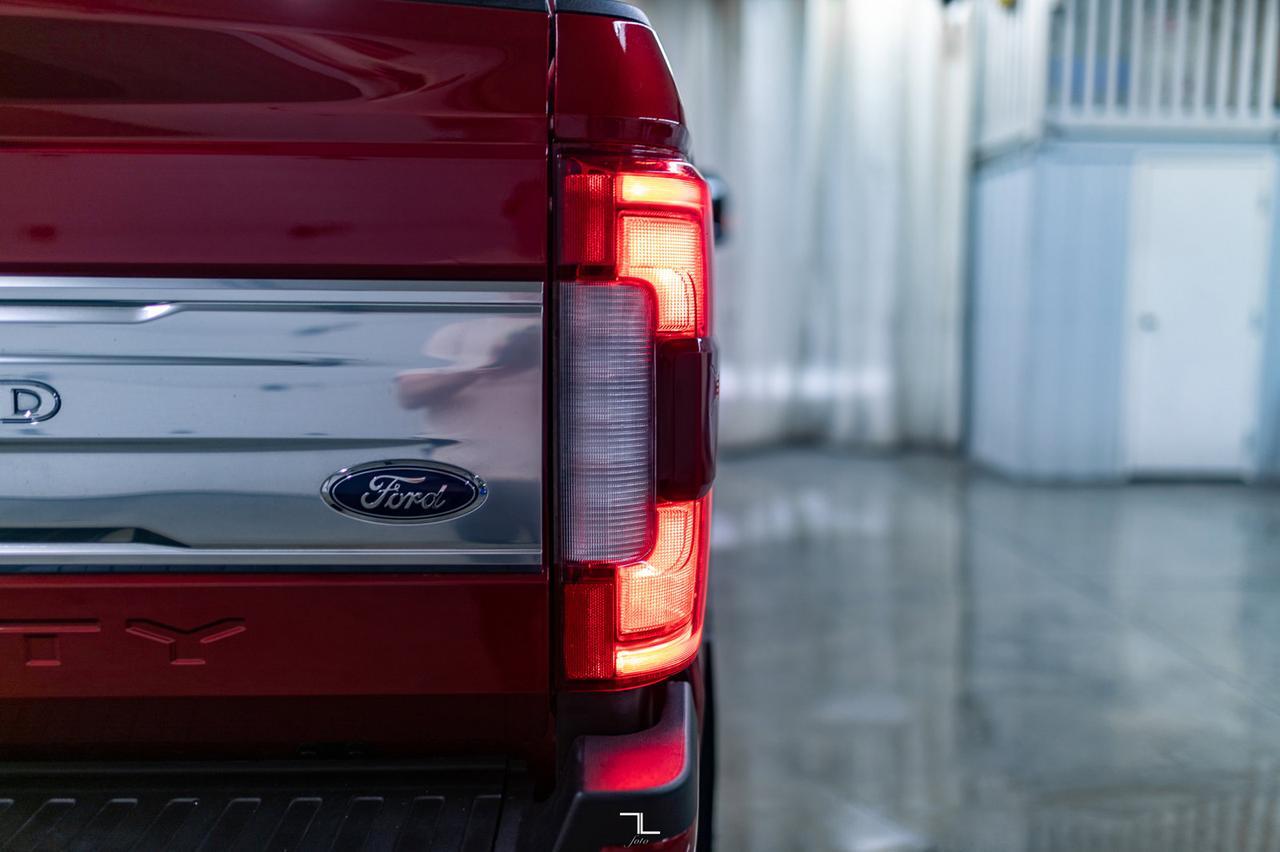 2019 Ford F-350 4x4 Crew Cab Limited Diesel Leather Roof Nav 4&quot; Lift Red Deer AB