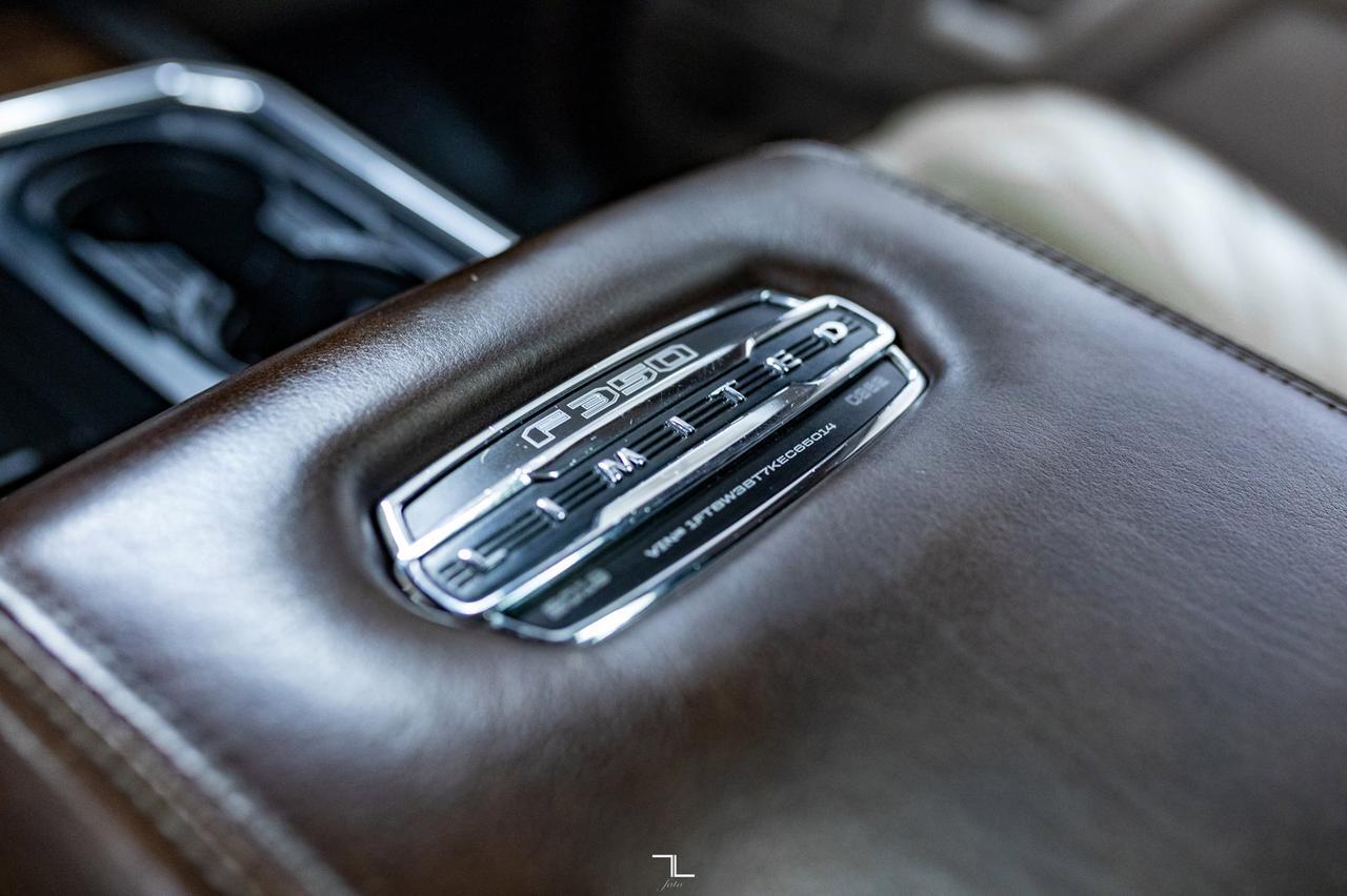 2019 Ford F-350 4x4 Crew Cab Limited Diesel Leather Roof Nav 4&quot; Lift Red Deer AB