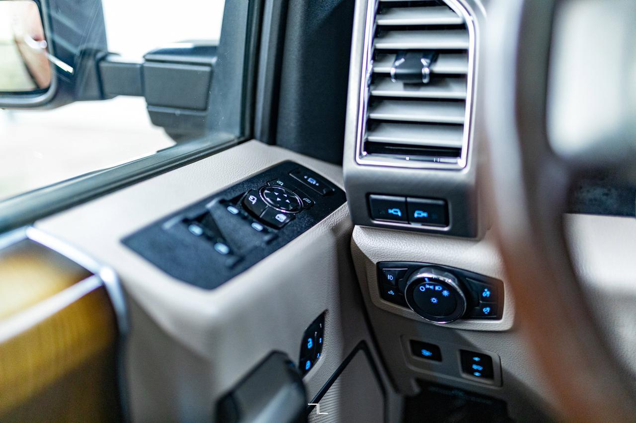 2019 Ford F-350 4x4 Crew Cab Limited Diesel Leather Roof Nav 4&quot; Lift Red Deer AB