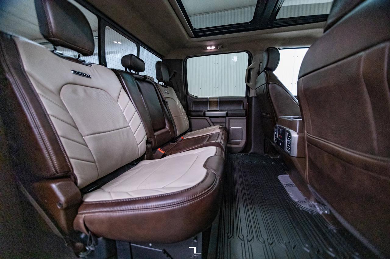 2019 Ford F-350 4x4 Crew Cab Limited Diesel Leather Roof Nav 4&quot; Lift Red Deer AB