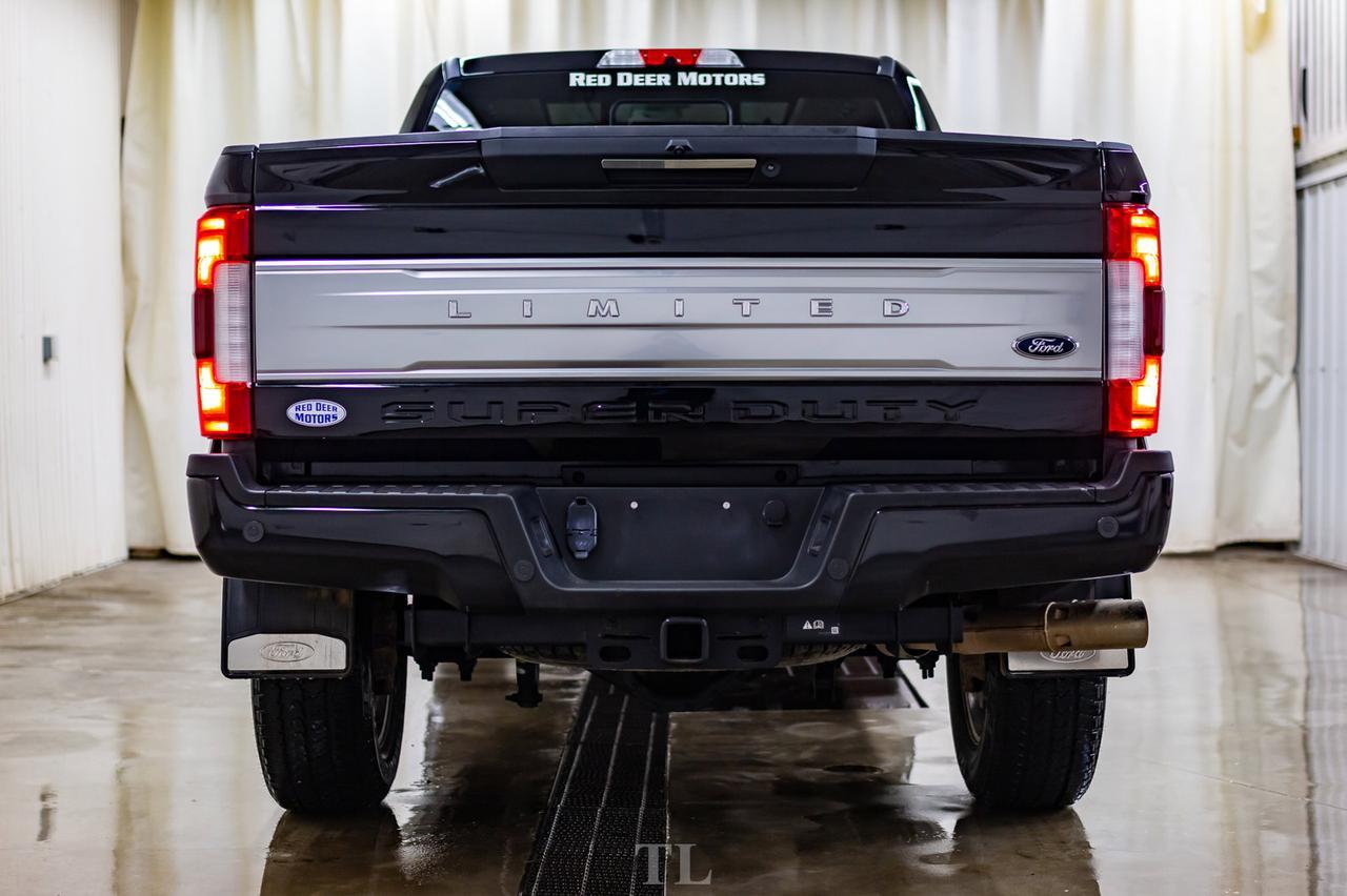 2019 Ford F-350 4x4 Crew Cab Limited Diesel Leather Roof Nav BCam Red Deer AB