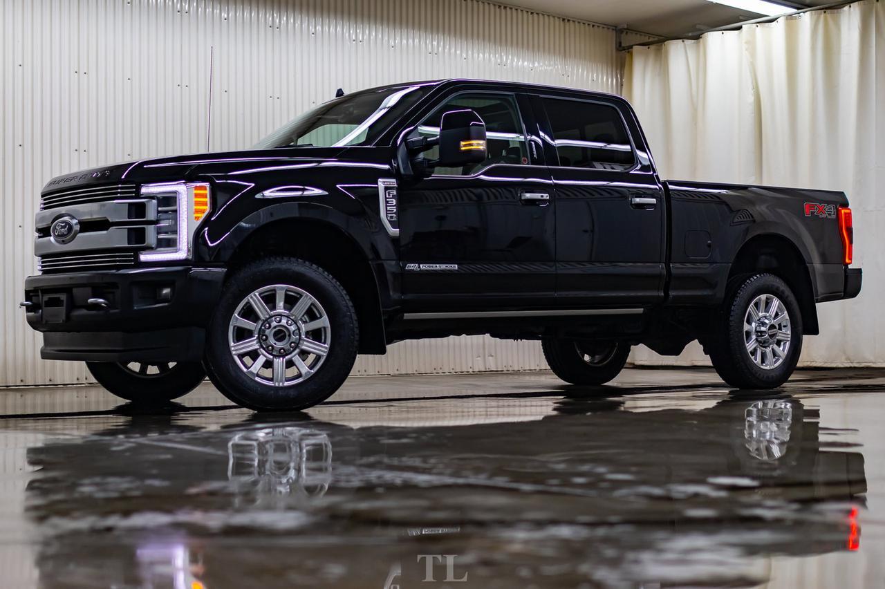 2019 Ford F-350 4x4 Crew Cab Limited Diesel Leather Roof Nav BCam Red Deer AB