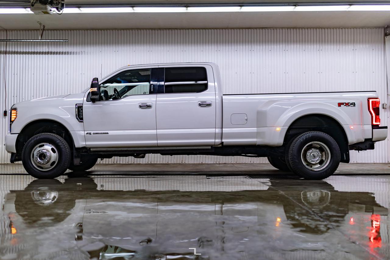 2019 Ford F-350 4x4 Crew Cab Platinum Diesel Dually Leather Roof Nav Red Deer AB