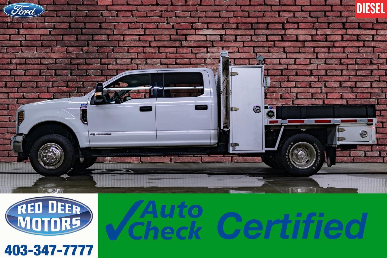2019 Ford F-350 4x4 Crew Cab XLT Diesel Deck BCam Red Deer AB