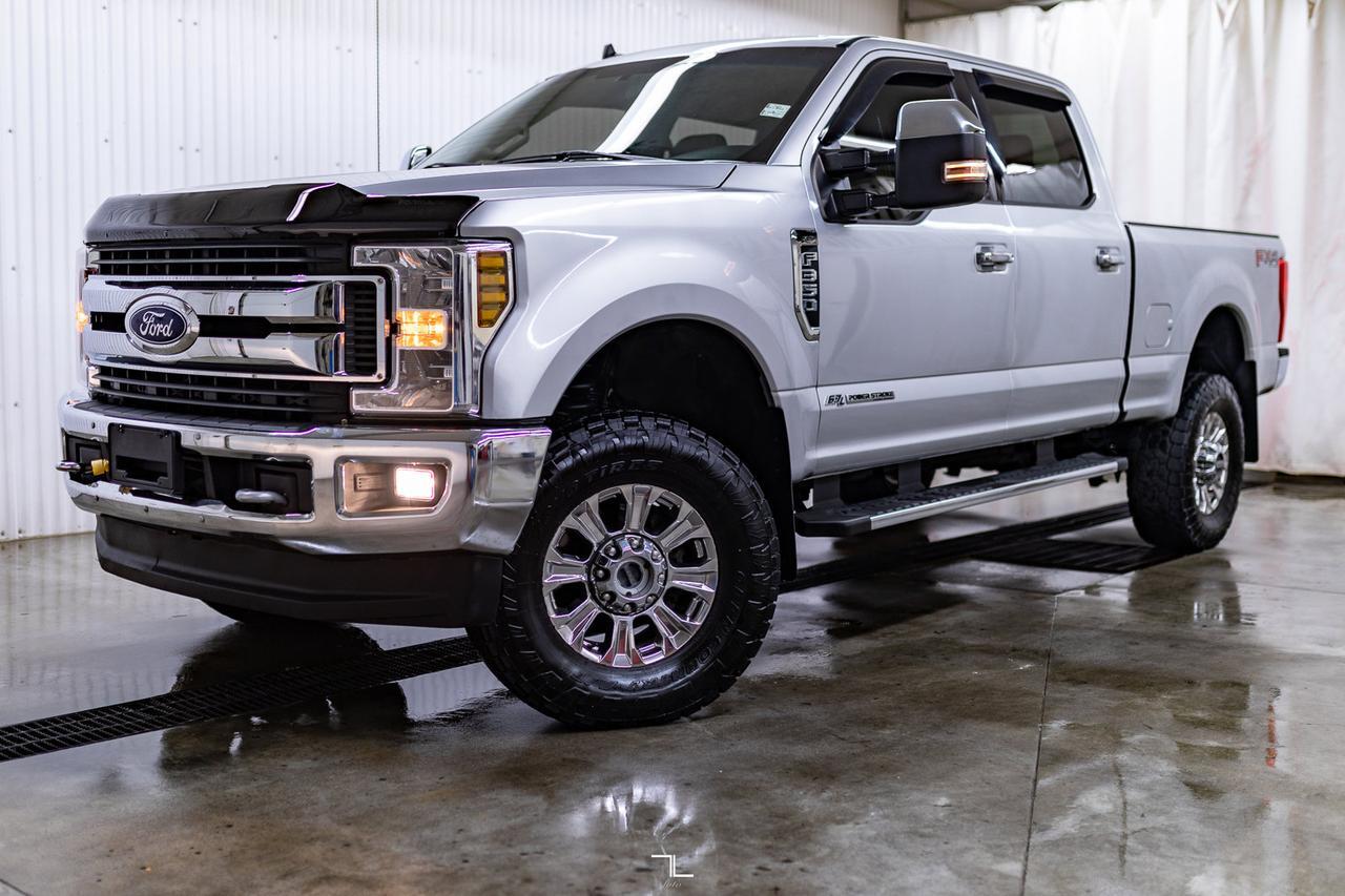 2019 Ford F-350 4x4 Crew Cab XLT FX4 Diesel Nav BCam Red Deer AB