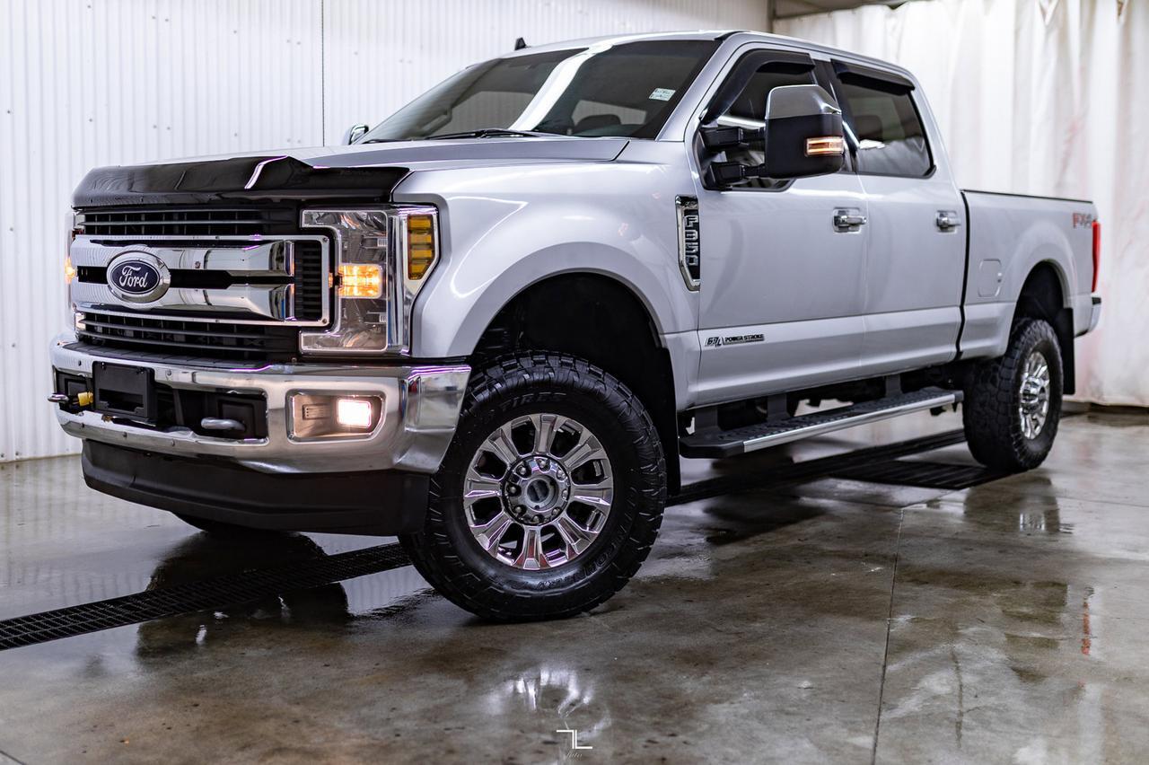 2019 Ford F-350 4x4 Crew Cab XLT FX4 Diesel Nav BCam Red Deer AB